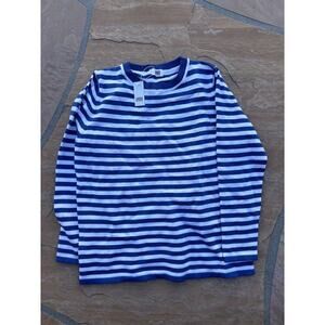 Urban Contenders Blue Striped Sweater Size Large NWT